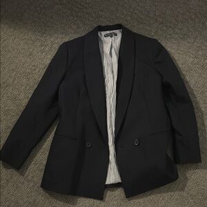 Brooks Brothers Black Sport Coat with Notched Lapel